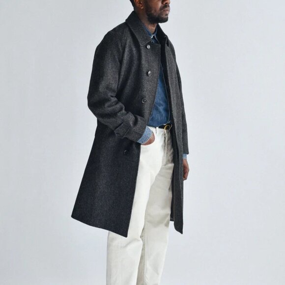 Paynter Jacket Batch 19 Harris Tweed wool overcoat - Picture 1 of 10